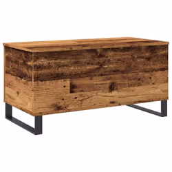 vidaXL Coffee Table Hallway End Table Side Table Artisan Oak Engineered Wood - old wood - Additional view 6