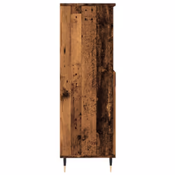 vidaXL Highboard Sideboard Side Cabinet Cupboard Artisian Oak Engineered Wood - old wood - Additional view 5
