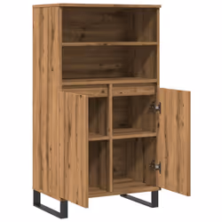 vidaXL Highboard Sideboard Side Cabinet Cupboard Artisan Oak Engineered Wood - Additional view 4