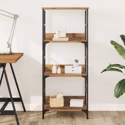 vidaXL Book Cabinet Bookcase Storage Bookshelf Artisan Oak Engineered Wood