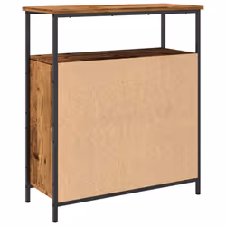 vidaXL Sideboard Cupboard Side Cabinet Highboard Old Wood Engineered Wood - old wood - Additional view 5