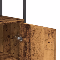 vidaXL Sideboard Cupboard Side Cabinet Highboard Old Wood Engineered Wood - old wood - Additional view 6