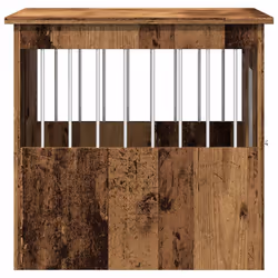 vidaXL Dog Crate Furniture Pet Doghouse Dog Kennel Dog Cage Engineered Wood - old wood, 45 x 62 x 59 cm - Additional view 5