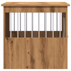 vidaXL Dog Crate Furniture Pet Doghouse Dog Kennel Dog Cage Engineered Wood - artisan oak, 45 x 62 x 59 cm - Additional view 5