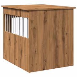 vidaXL Dog Crate Furniture Pet Doghouse Dog Kennel Dog Cage Engineered Wood - artisan oak - Additional view 6