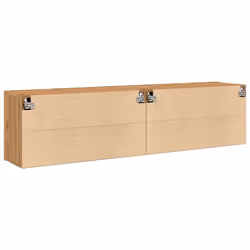 vidaXL TV Cabinets Wall-mounted Floating Cabinet TV Unit 2 pcs Artisian Oak - Additional view 6