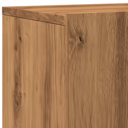 vidaXL TV Cabinets Wall-mounted Floating Cabinet TV Unit 2 pcs Artisian Oak - Additional view 7