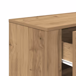 vidaXL Sideboard Storage Cupboard Cabinet Buffet Highboard Engineered Wood - artisan oak - Additional view 7