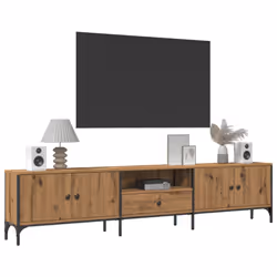 vidaXL TV Cabinet with Drawer TV Unit Media Cabinet TV Stand Engineered Wood - artisan oak