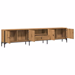 vidaXL TV Cabinet with Drawer TV Unit Media Cabinet TV Stand Engineered Wood - artisan oak - Additional view 4