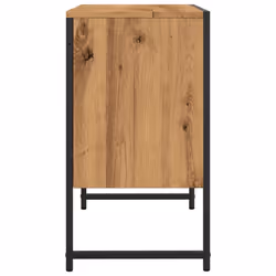 vidaXL Bathroom Sink Cabinet Vanity Unit Storage Cupboard Engineered Wood - artisan oak, 60 x 33 x 60 cm - Additional view 5