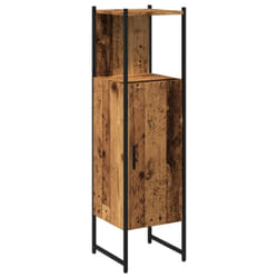 vidaXL Bathroom Cabinet Sink Cupboard Vanity Unit Old Wood Engineered Wood