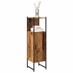 vidaXL Bathroom Cabinet Sink Cupboard Vanity Unit Old Wood Engineered Wood
