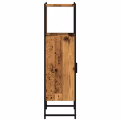 vidaXL Bathroom Cabinet Sink Cupboard Vanity Unit Old Wood Engineered Wood - Additional view 4
