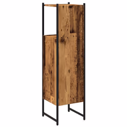 vidaXL Bathroom Cabinet Sink Cupboard Vanity Unit Old Wood Engineered Wood - Additional view 5