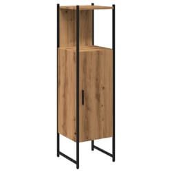 vidaXL Bathroom Cabinet Sink Cupboard Vanity Unit Atrisan Oak Engineered Wood