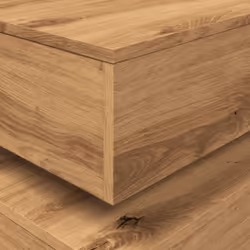 vidaXL Coffee Table with LED Lights Accent End Table Tea Side Table Old Wood - artisian oak - Additional view 9