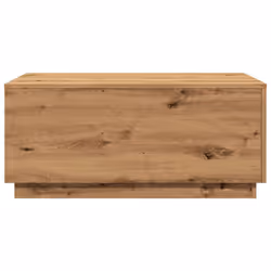 vidaXL Coffee Table with LED Lights Hallway End Table Side Tea Sofa Table - artisan oak, 90 x 50 x 40 cm - Additional view 6