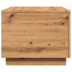 vidaXL Coffee Table with LED Lights Hallway End Table Side Tea Sofa Table - artisan oak, 90 x 50 x 40 cm - Additional view 7