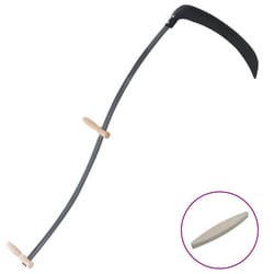 vidaXL Scythe with Grinding Stone 145 cm trimmer grass strimmer