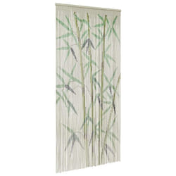 vidaXL Insect Door Curtain 90x200cm Elegant Quiet Fly Screen Multi Patterns - Green, 90 x 220 cm