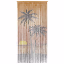 vidaXL Insect Door Curtain 90x200cm Elegant Quiet Fly Screen Multi Patterns - Multicolour, 90 x 220 cm