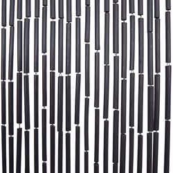 vidaXL Insect Door Curtain Bamboo 90x200cm Elegant Fly Screen Multi Patterns - 56 x 185 cm - Additional view 5