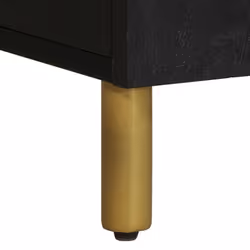 vidaXL TV Cabinet TV Stand Hifi Media Cabinet TV Unit Black Engineered Wood - Additional view 7