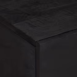 vidaXL Coffee Table Hallway End Table Accent Side Table Black Engineered Wood - Additional view 5