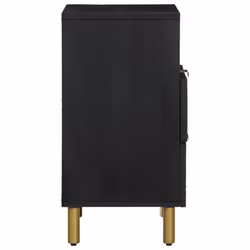 VidaXL 4017658 nightstand/bedside table Black - Additional view 4
