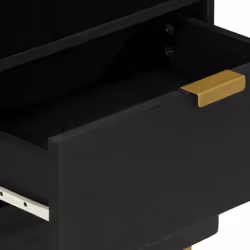 VidaXL 4017658 nightstand/bedside table Black - Additional view 7