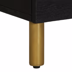VidaXL 4017658 nightstand/bedside table Black - Additional view 8