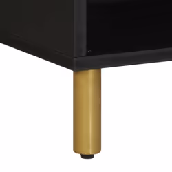 vidaXL TV Cabinet TV Stand Hifi Media Cabinet TV Unit Black Engineered Wood - Additional view 8