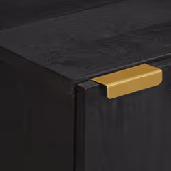 vidaXL Sideboard Cupboard Storage Cabinet Highboard Black Engineered Wood - Additional view 6