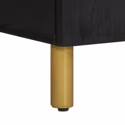 vidaXL Sideboard Cupboard Storage Cabinet Highboard Black Engineered Wood - Additional view 7
