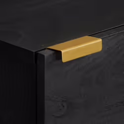 vidaXL Highboard Sideboard Storage Cabinet Cupboard Black Engineered Wood - Additional view 6