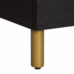 vidaXL Highboard Sideboard Storage Cabinet Cupboard Black Engineered Wood - Additional view 7