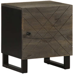 VidaXL 4017680 nightstand/bedside table Black