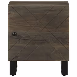 VidaXL 4017680 nightstand/bedside table Black