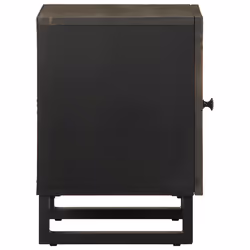 VidaXL 4017680 nightstand/bedside table Black - Additional view 4