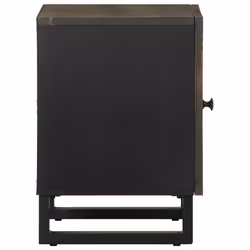 VidaXL 4017681 nightstand/bedside table Black - Additional view 5