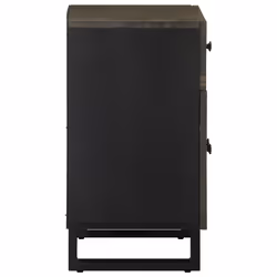VidaXL 4017695 nightstand/bedside table Black - Additional view 4
