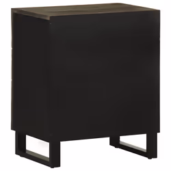 VidaXL 4017695 nightstand/bedside table Black - Additional view 5