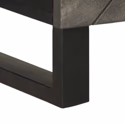 VidaXL 4017695 nightstand/bedside table Black - Additional view 8