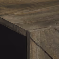 vidaXL Sideboard Black 60x33x75 cm Solid Wood Mango storage cabinet - Additional view 5