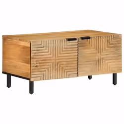 vidaXL Coffee Table Brown 80x50x40 cm Solid Wood Mango side table