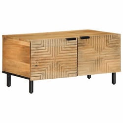 vidaXL Coffee Table Brown 80x50x40 cm Solid Wood Mango side table