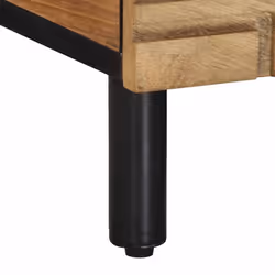 vidaXL Coffee Table Brown 80x50x40 cm Solid Wood Mango side table - Additional view 7