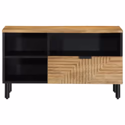 vidaXL TV Cabinet Brown 80x33x46 cm Solid Wood Mango TV stand TV sideboard