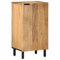 vidaXL Sideboard Brown 40x33x75 cm Solid Wood Mango cabinet cupboard highboard